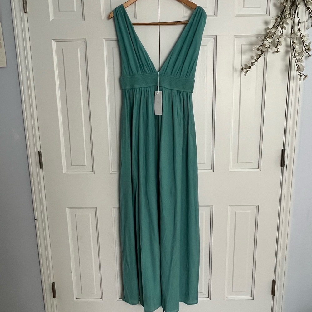 SALE!!Beautiful sky Teal Maxi Dress by Lush NWT!